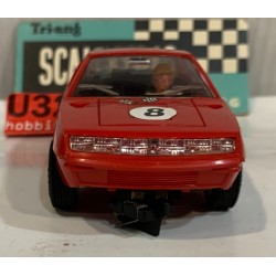 SLOT CAR TRIANG SCALEXTRIC C28  RENAULT ALPINE A310 ROJO -8 ROJO