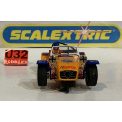 SLOT CAR SCX SUPERSLOT H2231 CATERHAM 7 -28 COMMA  SCALEXTRIC UK