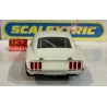 SLOT CAR SCX SCALEXTRIC 2450T FORD MUSTANG 1969 PLAN WHITE SCALEXTRIC UK