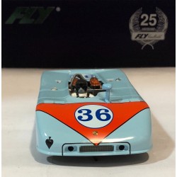 SLOT CAR FLY A2501  PORSCHE 908/3 -36 TARGA FLORIO 1970 GULF WALDEGAARD-ATTWOOD