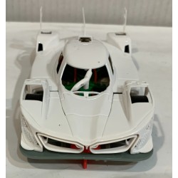 SLOT CAR SCALEAUTO SC-6330 BMW HYBRID GTP HYPERCAR ANGLEWINDER WHITE RACING KIT