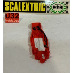 SLOT CAR SCX SCALEXTRIC EXIN CHASIS TYRRELL FORD F1 C48 ROJO CON CABLES