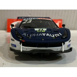 SLOT CAR CARRERA EVOLUTION 27709 FERRARI 488 GT3 -23 ALPHA TAURI AF CORSE DTM