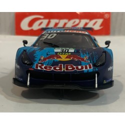 SLOT CAR CARRERA EVOLUTION 27708 FERRARI 488 GT3 -30 RED BULL AF CORSE DTM