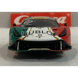 SLOT CAR CARRERA EVOLUTION 27683 FERRARI 488 GT3 -7 SQUADRA CORSE GARAGE ITALIA