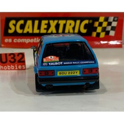 SLOT CAR SCX SCALEXTRIC ALTAYA TALBOT SUNBEAM LOTUS -10 RALLY PORTUGAL ZANINI