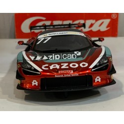 SLOT CAR CARRERA EVOLUTION 27782 McLAREN 720 GT3 -77 ENDURO MOTORSPORT BRITISH