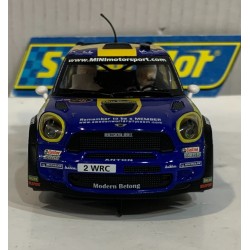 SLOT CAR SCX SUPERSLOT H3401 MINI COUNTRYMAN WRC -66 RALLY SWEDEN 2012 R.SANDELL