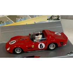 SLOT CAR LE MANS MINIATURES 132072M FERRARI 330 TRI -6 24H LE MANS 1962 P.HILL