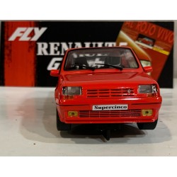 SLOT CAR FLY A2060 RENAULT 5 GT TURBO STREET VERSION ROJO