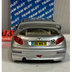 SLOT CAR TEAM SLOT 11002 PEUGEOT 206 WRC -10 RALLY SUECIA 2000 M.GRONHOLM