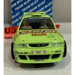 SLOT CAR TEAM SLOT 10302 SEAT IBIZA KIT CAR 16V -9 RALLY PORTUGAL 1996 PURAS