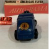 SLOT CAR GILBERT AUTORAMA HOT ROD FLATHEAD -1 AZUL