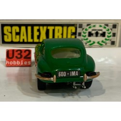 SLOT CAR SCX SCALEXTRIC EXIN C-34 JAGUAR E TYPE VERDE HECHO EN MEXICO
