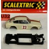 SLOT CAR SCALEXTRIC ALTAYA CARROCERIA SEAT 850 COUPE -23 + CHASIS 3D