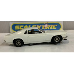 SLOT CAR SCX SCALEXTRIC 2450T FORD MUSTANG 1969 PLAN WHITE SCALEXTRIC UK
