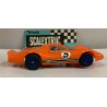 SLOT CAR SCX TRIANG SCALEXTRIC YOU STEER YS118 FORD P68 3L -5 NARANJA