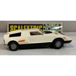 SLOT CAR SCX SCALEXTRIC EXIN C-44 MERCEDES WANKEL C111 -36 RACE TUNED BLANCO