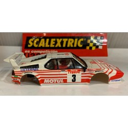 SLOT CAR SCX SCALEXTRIC ALTAYA CARROCERIA BMW M1 -3 MOTUL BEGUIN-LENNE