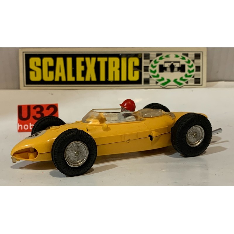 SLOT CAR SCX SCALEXTRIC EXIN C62 FERRARI 156  -26 AMARILLO GUIA FIJA