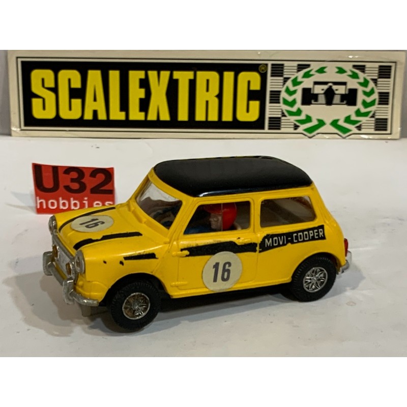 SLOT CAR SCX SCALEXTRIC EXIN C-45 MINI COOPER -16 MOVI COOPER AMARILLO