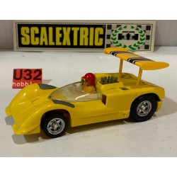 SLOT CAR SCX SCALEXTRIC EXIN C-40 CHAPARRAL GT AMARILLO HECHO EN MEXICO