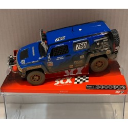 SLOT CAR SCX SCALEXTRIC 64260 HUMMER H3 -860 TT R.HALL-M.WINKEL EFECTO BARRO