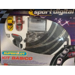 SLOT CAR SCX SUPERSLOT 7011 KIT BASICO SPORT DIGITAL SCALEXTRIC