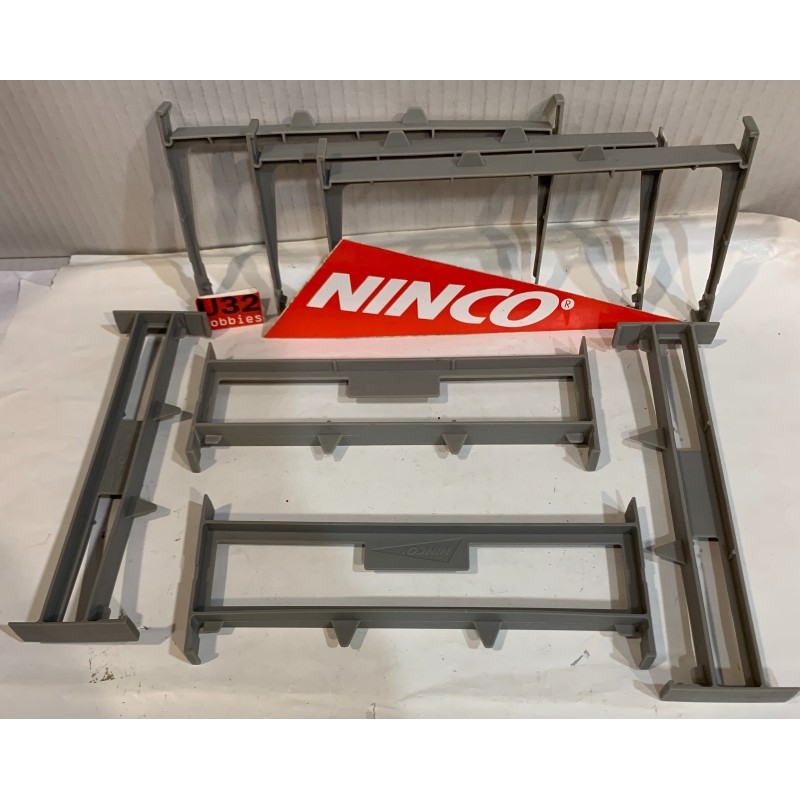SLOT CAR NINCO 10201 SET ELEVADOR DE  PISTAS 8 PIEZAS