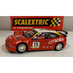 SLOT CAR SCX SCALEXTRIC 6077 CITROEN XSARA WRC -15 R COSTA BRAVA  2001 J. PURAS