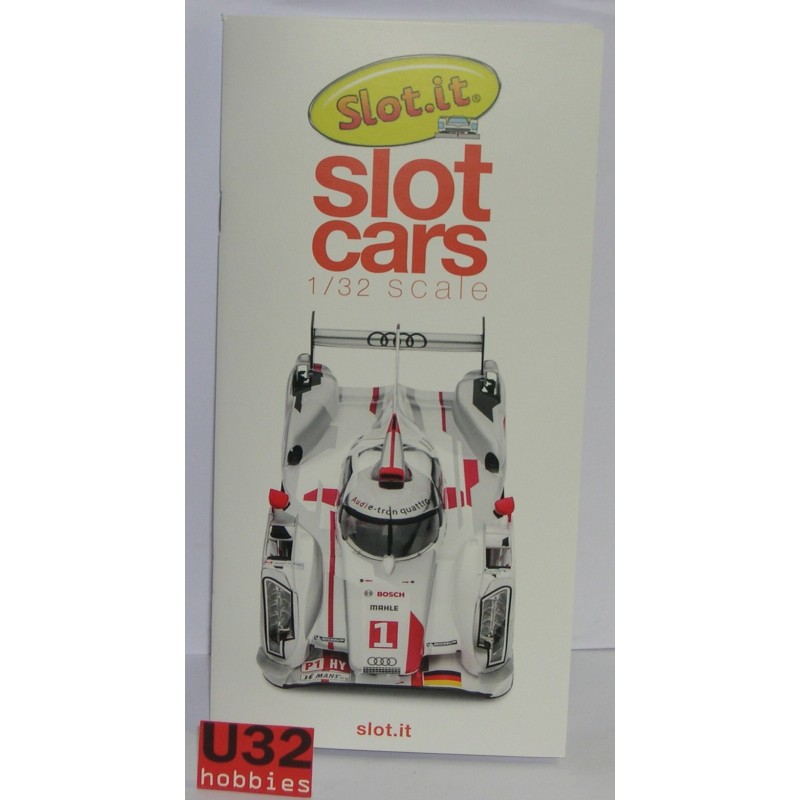SLOT.IT POLICAR CATALOGO SLOT CAR COCHES AÑO 2019  36 PAGINAS NUEVO 