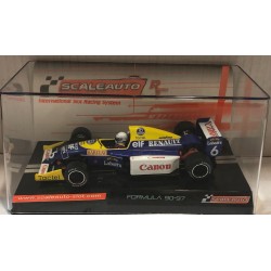 SLOT CAR SCALEAUTO SC-6269 WILLIAMS ELF FV14 -6 F1 CANON 90-97 RICARDO PATRESSE