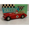 SLOT CAR SCALEXTRIC EXIN AUSTIN HEALEY 3000 -5 ROJO OSCURO