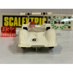 SLOT CAR SCX SCALEXTRIC EXIN C-40 CHAPARRAL GT -6 RACE TUNED BLANCO