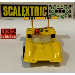 SLOT CAR SCX SCALEXTRIC EXIN C-40 CHAPARRAL GT AMARILLO HECHO EN MEXICO