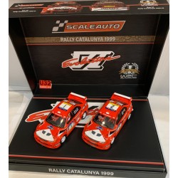 SCALEAUTO SC-6317PACK MITSUBISHI EVO VI RALLY CATALUNYA 1999 -1 MAKINEN--2 LOIX