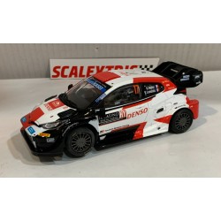 SLOT CAR SCX SCALEXTRIC U10524S300 TOYOTA YARIS WRC -17 S.OGIER-V.LANDAIS