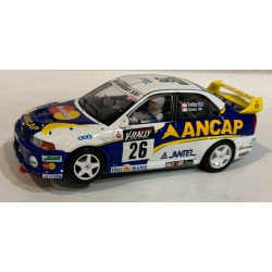 SLOT CAR SCALEAUTO SC-6368R MITSUBISHI LANCER EVO VI -26 TOUR CORSE '99 TRELLES