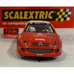 SLOT CAR SCX SCALEXTRIC 6077 CITROEN XSARA WRC -15 R COSTA BRAVA  2001 J. PURAS