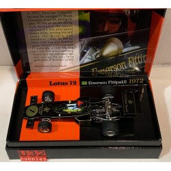 SLOT CAR POLICAR PCW03 LOTUS 72 -1 WORLD CHAMPIONSHIP 1972 E.FITTIPALDI