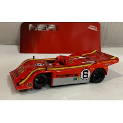 SLOT CAR NSR 0402SW PORSCHE 917/10K -6 GELO INTERSERIE 1973 LOOS