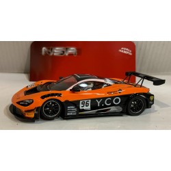 SLOT CAR NSR 0408 McLAREN 720S -96 Y.CO BRITISH GT 2020