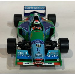 SLOT CAR SCALEAUTO SC-6386 BENETTON RENAULT B194 -6 F1  1994 JOS VERSTAPPEN
