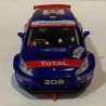 SLOT CAR SCALEAUTO SC-6216R PEUGEOT 208 T16 -43 RALLY DEUTCHLAND  2016 SUAREZ