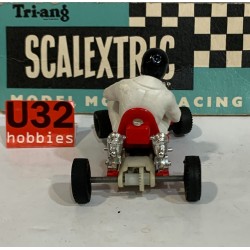 SLOT CAR TRIANG SCALEXTRIC K/1 GO KART ROJO 2 SERIE