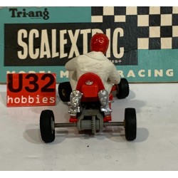 SLOT CAR TRIANG SCALEXTRIC K/1 GO KART ROJO 1 SERIE