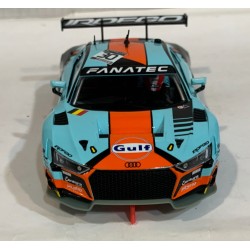 SLOT CAR SCALEAUTO SC-6352R AUDI R8 LMS GT3 -30 CHALLENGE WRT 2021 ROFGO GULF