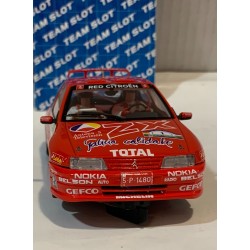 SLOT CAR TEAM SLOT 13302 CITROEN ZX KIT CAR -1 RALLYE CAJA CANTABRIA 1997 PURAS