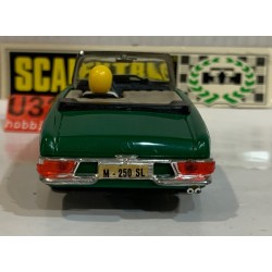 SLOT CAR SCX SCALEXTRIC EXIN C-33 MERCEDES 250 SL SPORT -2 RACE TUNED VERDE