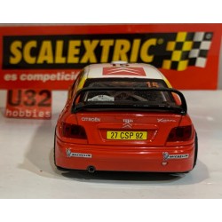 SLOT CAR SCX SCALEXTRIC 6077 CITROEN XSARA WRC -15 R COSTA BRAVA  2001 J. PURAS